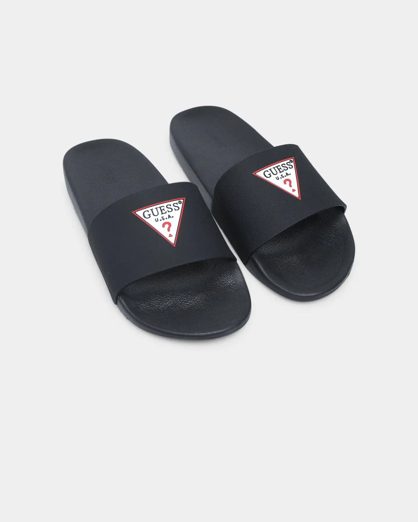 Guess Originals Enrick Slides Black/Chili Pepper