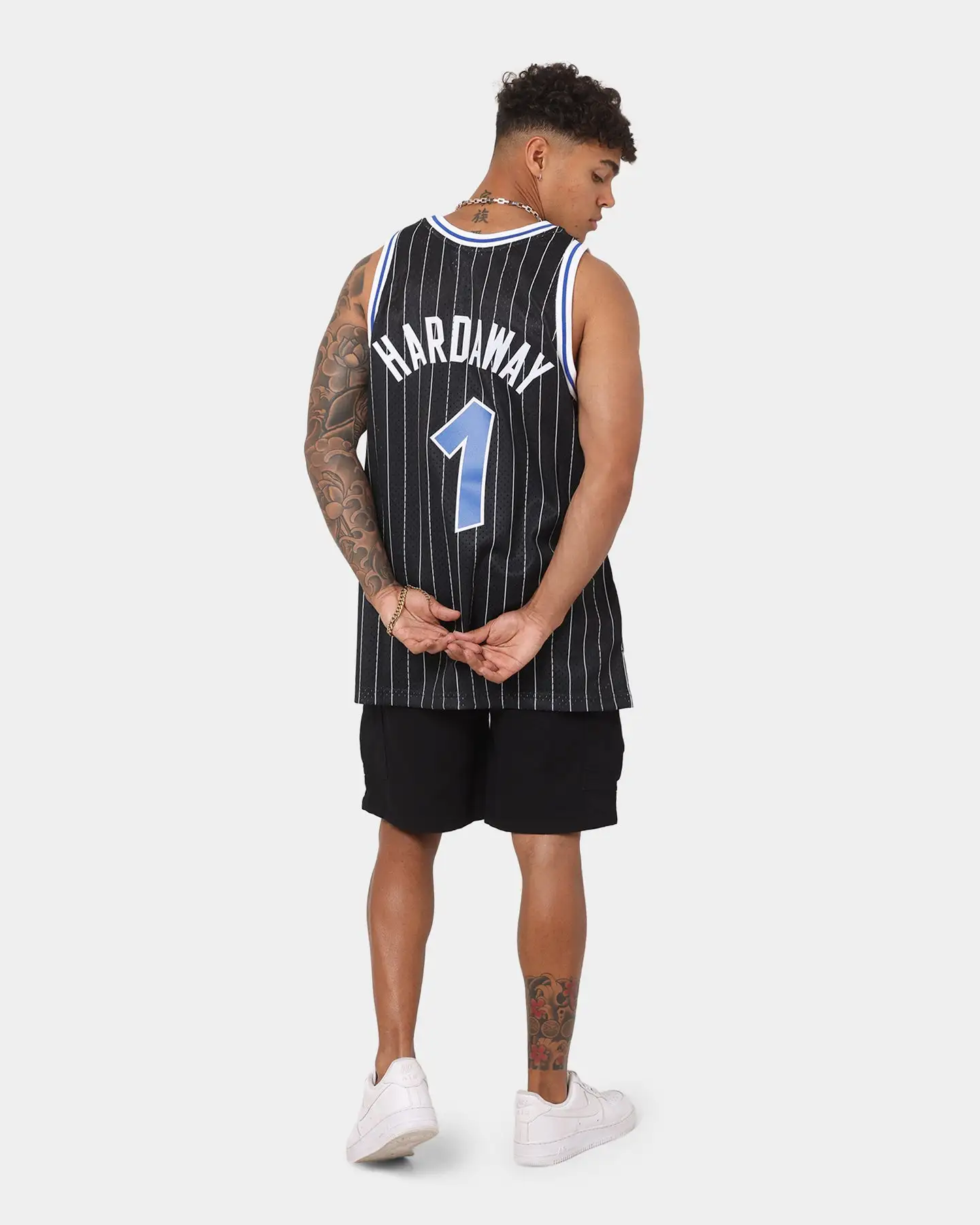 Mitchell & Ness Orlando Magic Penny Hardaway '94-'95 #1 Swingman Jersey Black - Image 2