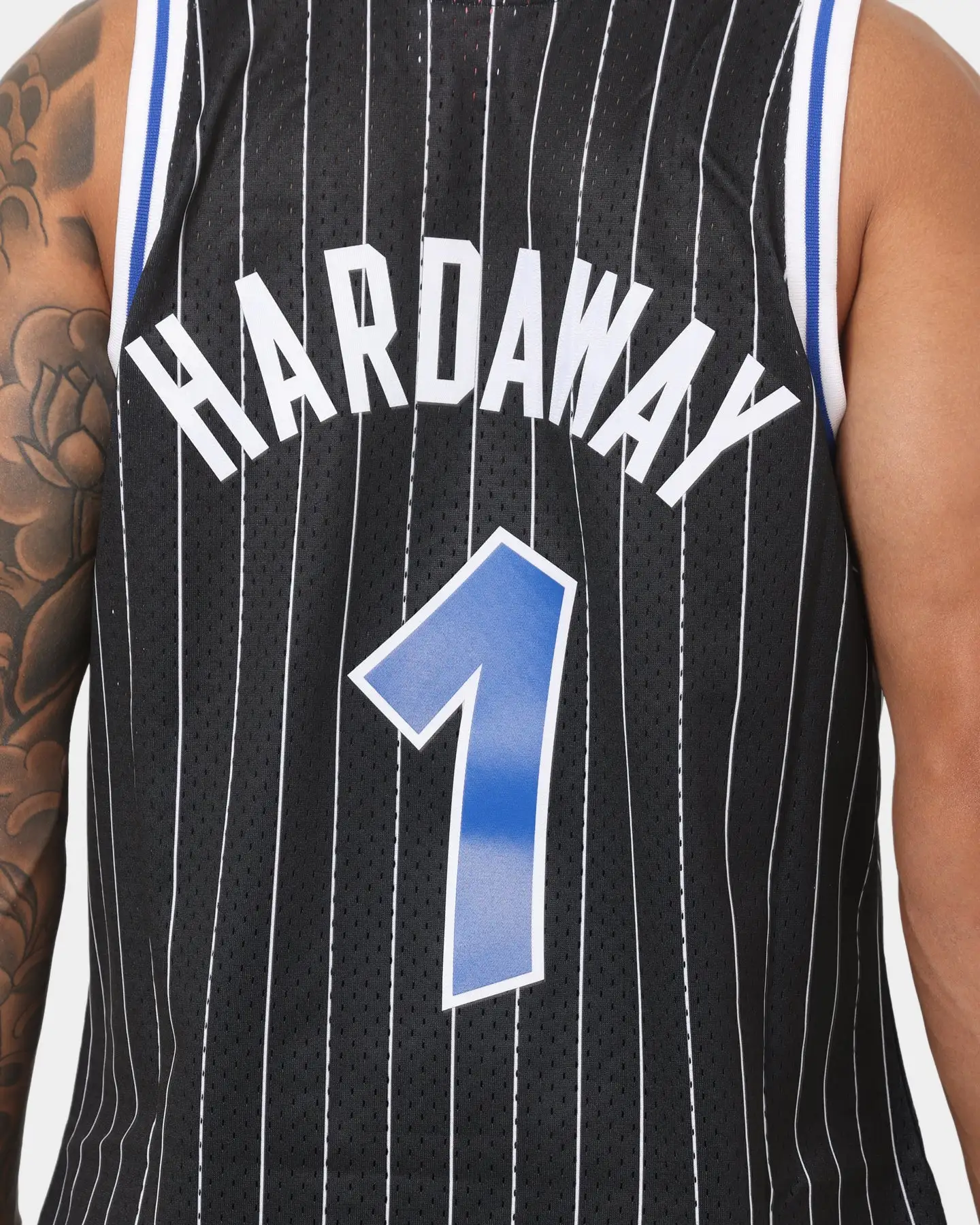 Mitchell & Ness Orlando Magic Penny Hardaway '94-'95 #1 Swingman Jersey Black - Image 4