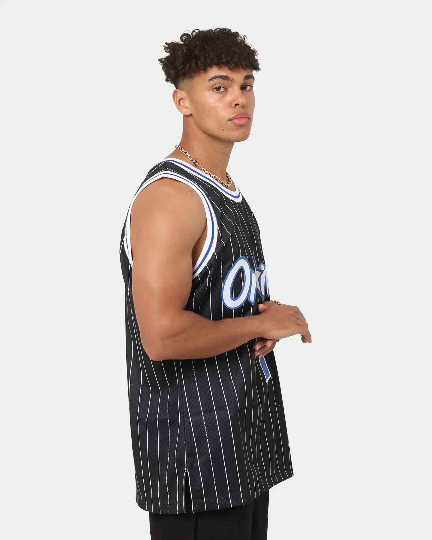 Mitchell & Ness Orlando Magic Penny Hardaway '94-'95 #1 Swingman Jersey Black - Image 5