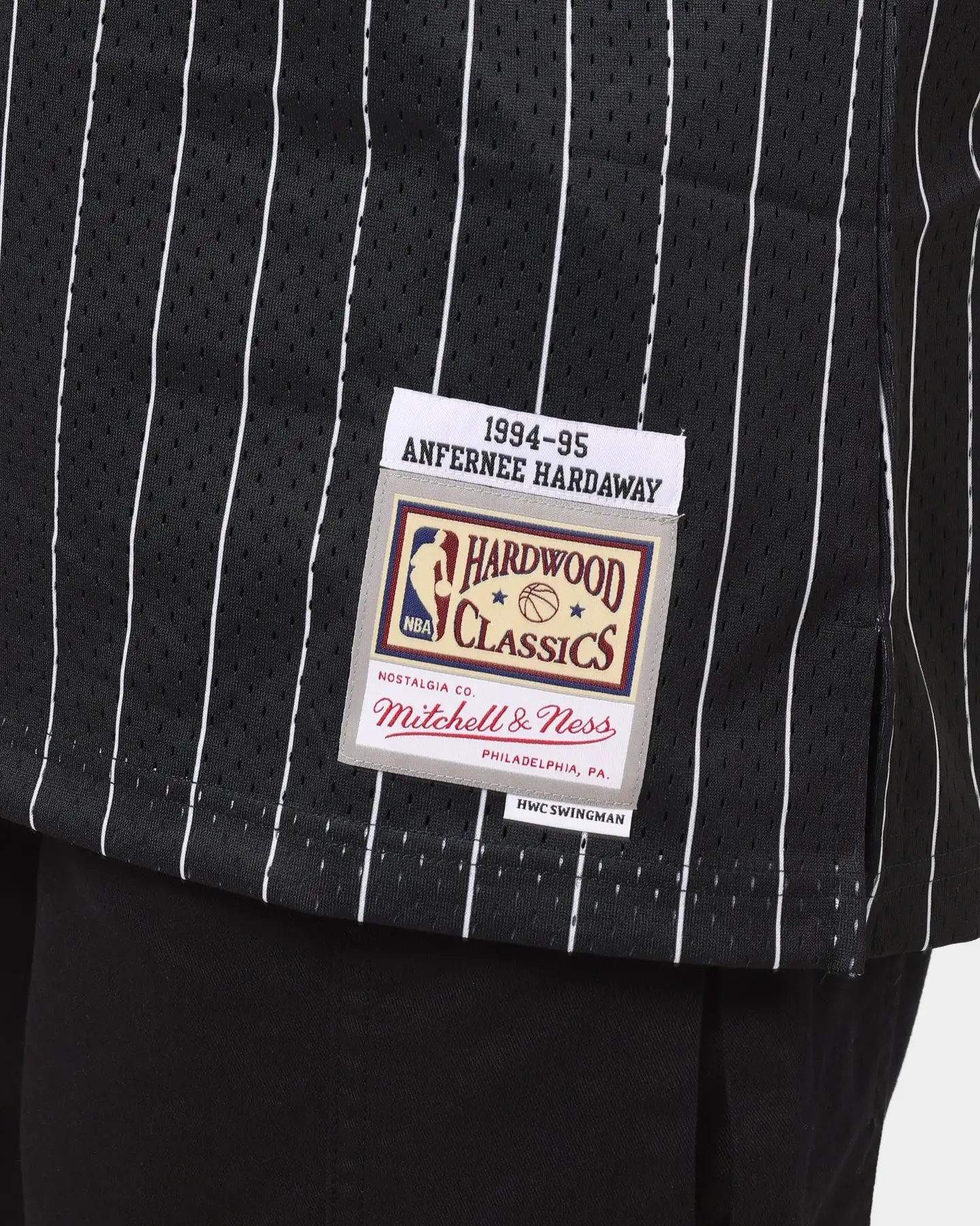 Mitchell & Ness Orlando Magic Penny Hardaway '94-'95 #1 Swingman Jersey Black - Image 9