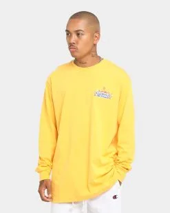 Billionaire Boys Club BB Rocket Long Sleeve T-Shirt Yellow