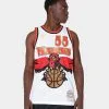 Mitchell & Ness Atlanta Hawks Dikembe Mutombo '96-'97 NBA Swingman Jersey White