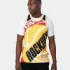Mitchell & Ness Houston Rockets Blown Out Jersey Black