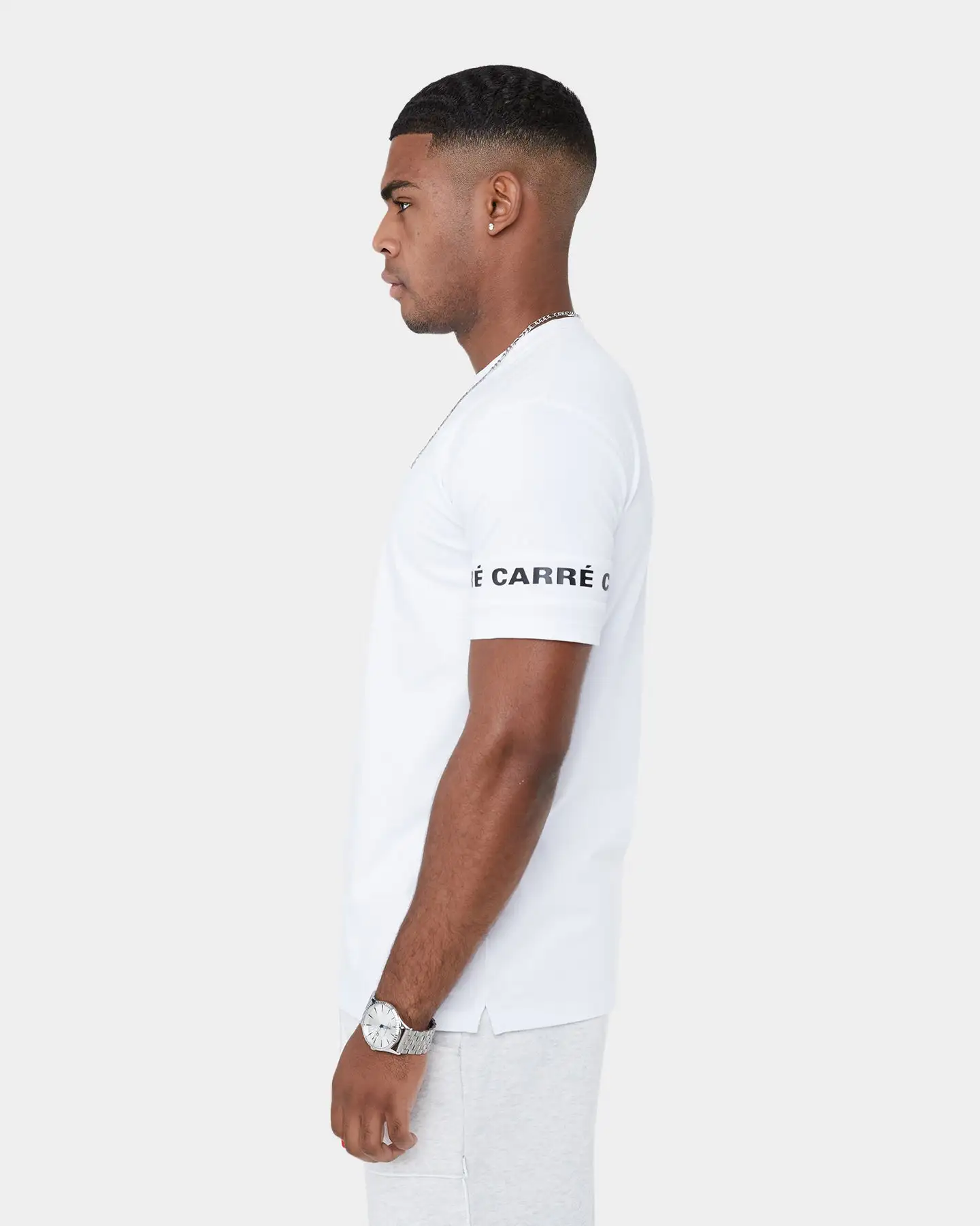 CARRE Carré La Manche Short Sleeve T-Shirt White - Image 6