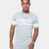 CARRE Carré Panneau Short Sleeve T-Shirt Grey Marle