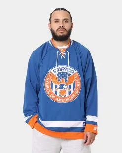 Starter Symbol Hockey Jersey Blue/White/Orange