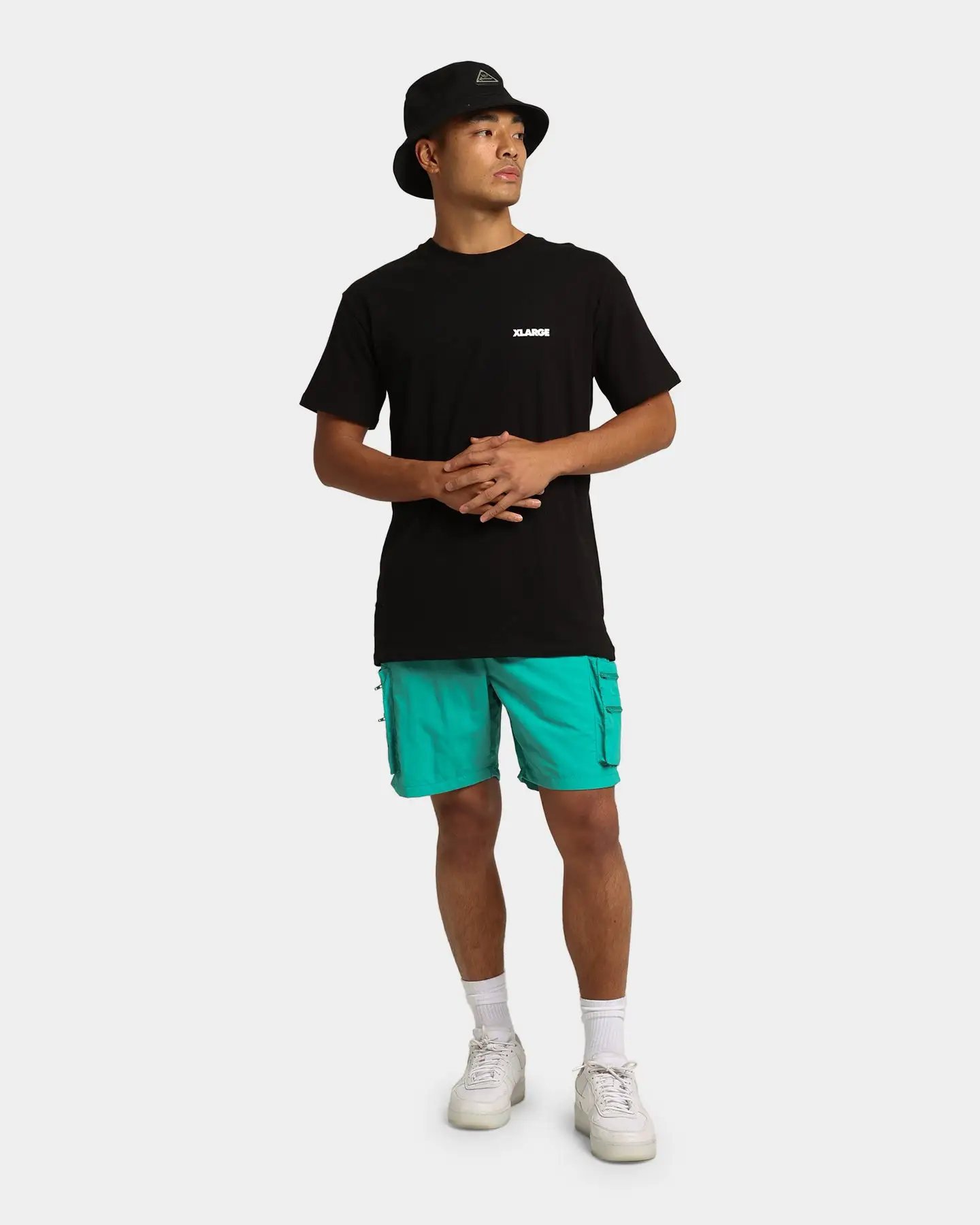 X-LARGE XLARGE 91 Text T-Shirt Black - Image 2