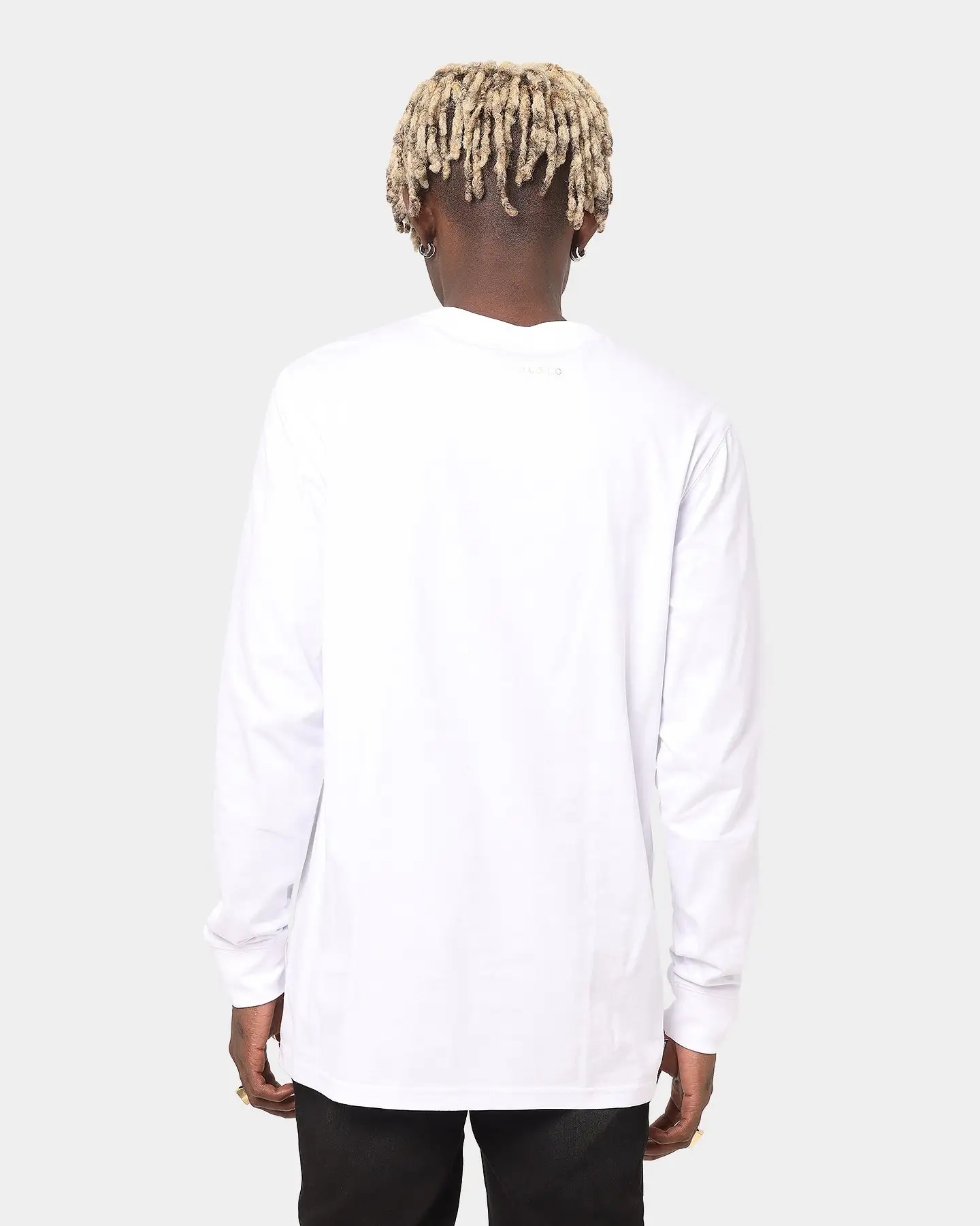 Last Kings Metallic Tut Long Sleeve T-Shirt White - Image 4