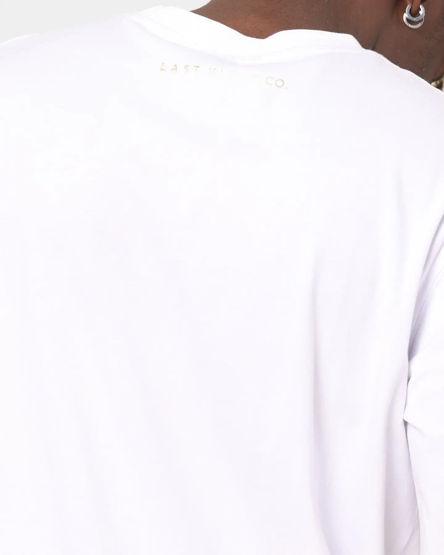 Last Kings Metallic Tut Long Sleeve T-Shirt White - Image 7