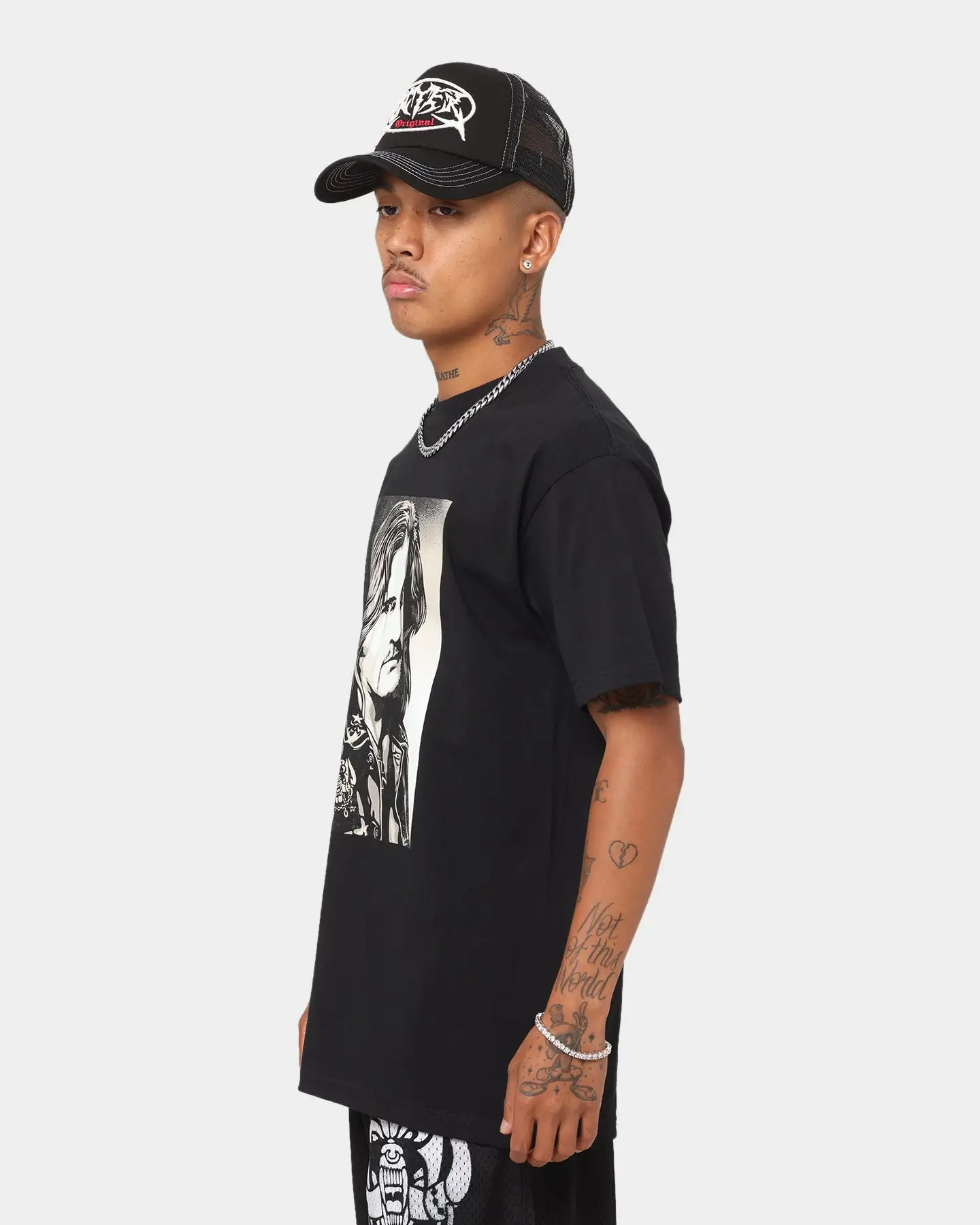 Obey Motorhead Lemmy T-Shirt Black - Image 5