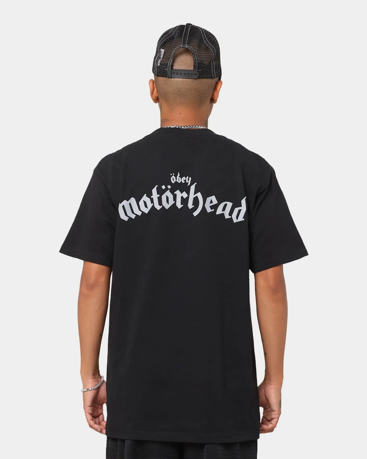 Obey Motorhead Lemmy T-Shirt Black - Image 6