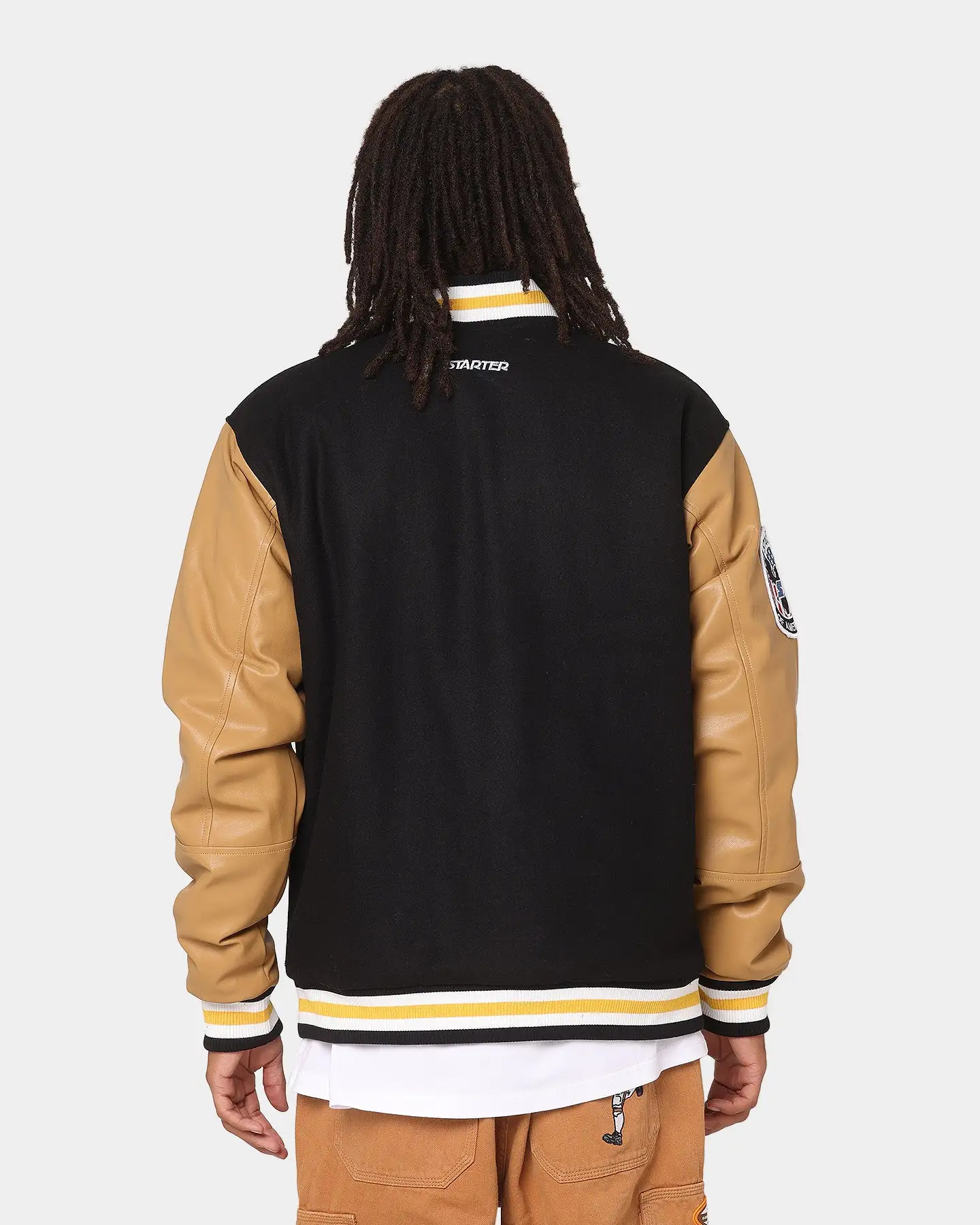 Starter Arch Varsity Jacket Black - Image 6