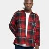Karl Kani Check Shirt Jacket Black