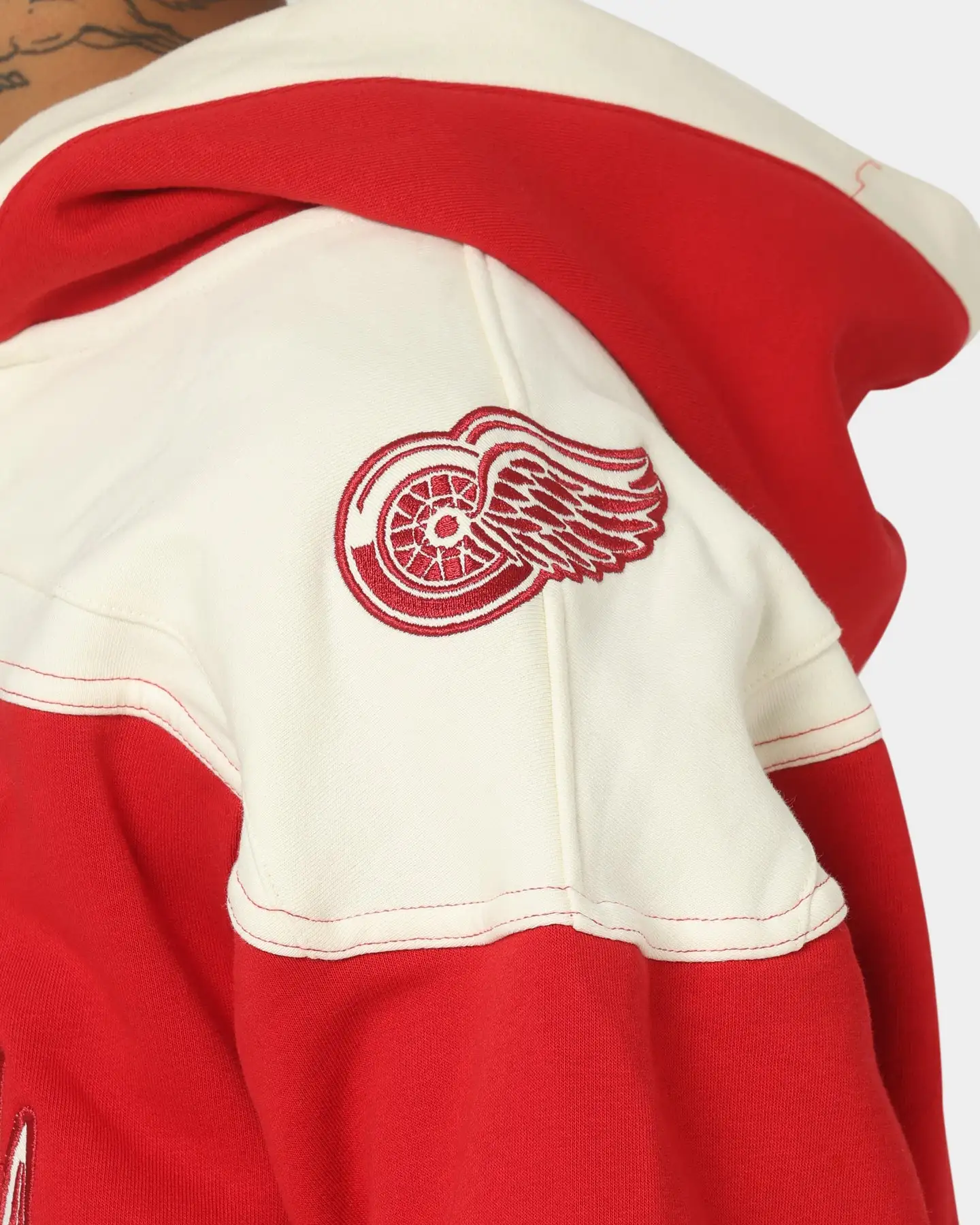 '47 BRAND 47 Brand Red Wings Superior Lacer Hood Red - Image 8