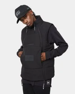 DXXMLIFE L-3 B Chainge$ Puffer Vest Black