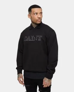 Saint Morta Society Crewneck Black