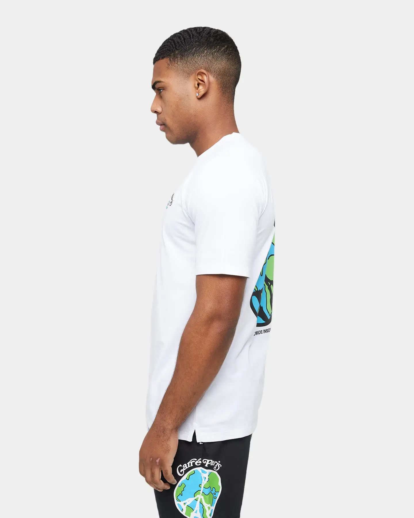 Carre Global Peace CLS SS T-Shirt White - Image 4