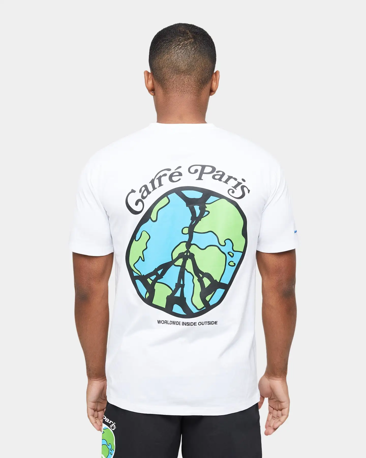 Carre Global Peace CLS SS T-Shirt White - Image 5