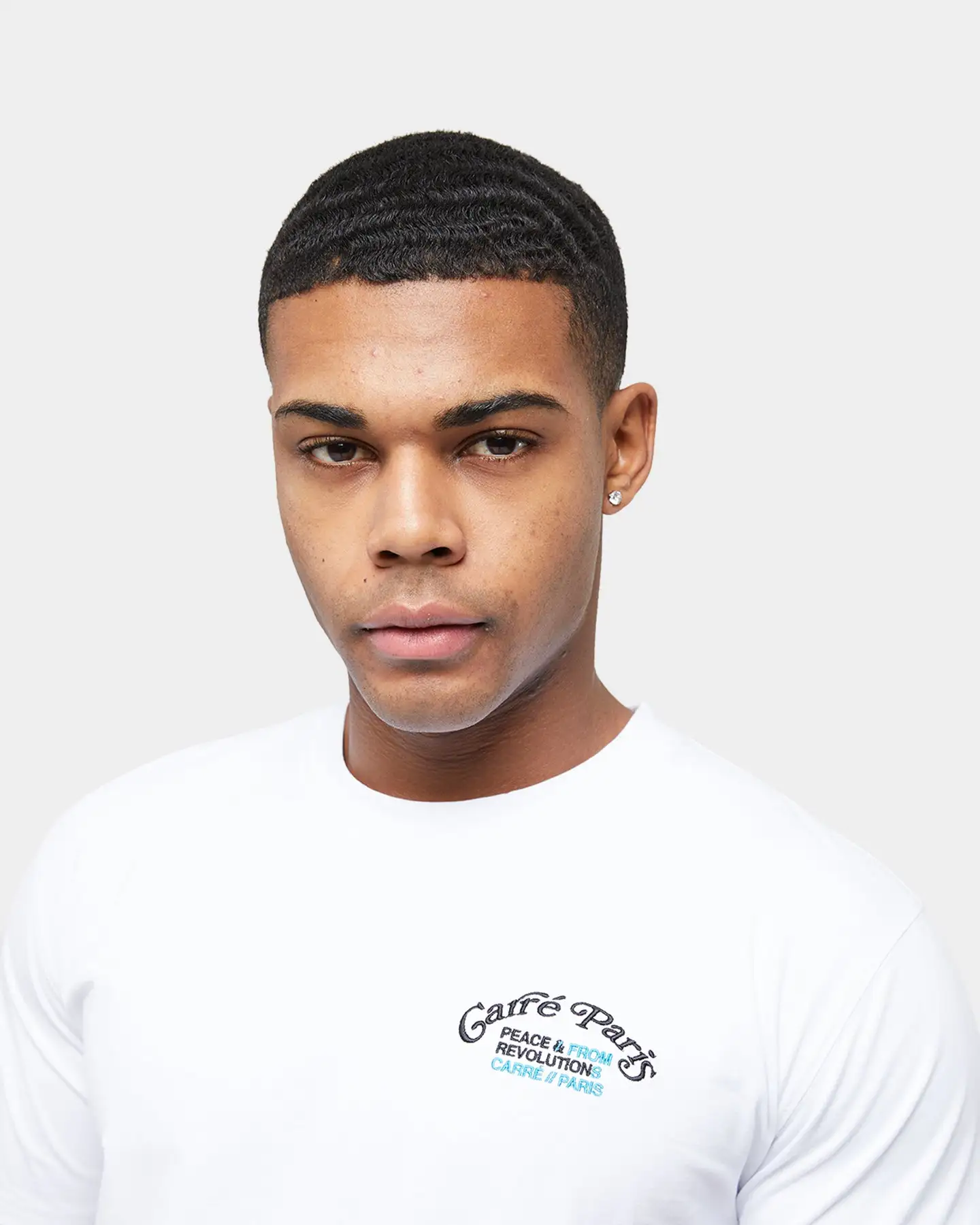 Carre Global Peace CLS SS T-Shirt White - Image 7