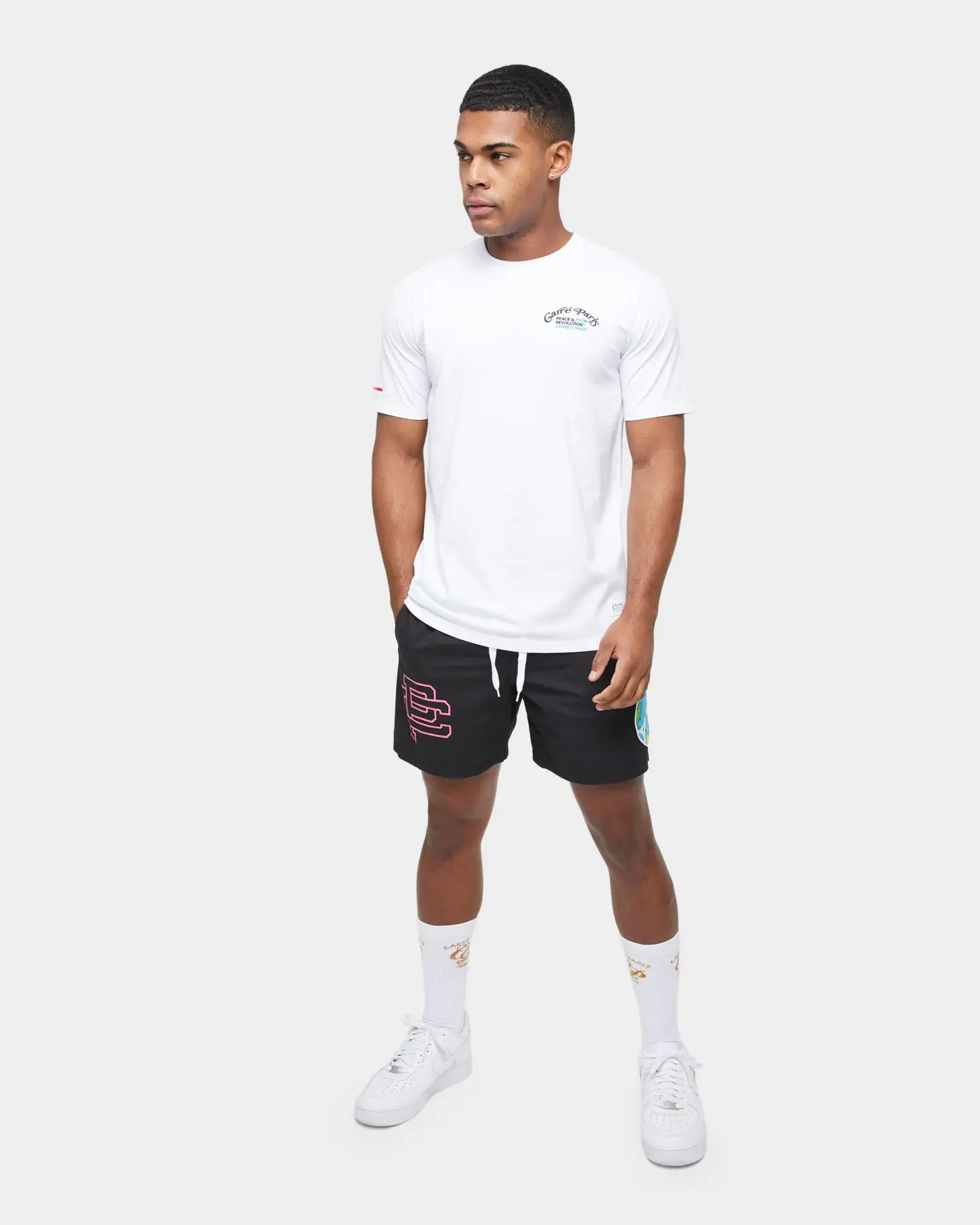 Carre Global Peace CLS SS T-Shirt White - Image 9