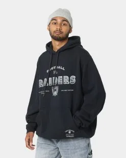 Mitchell & Ness Las Vegas Raiders Vintage Superbowl Hoodie Faded Black