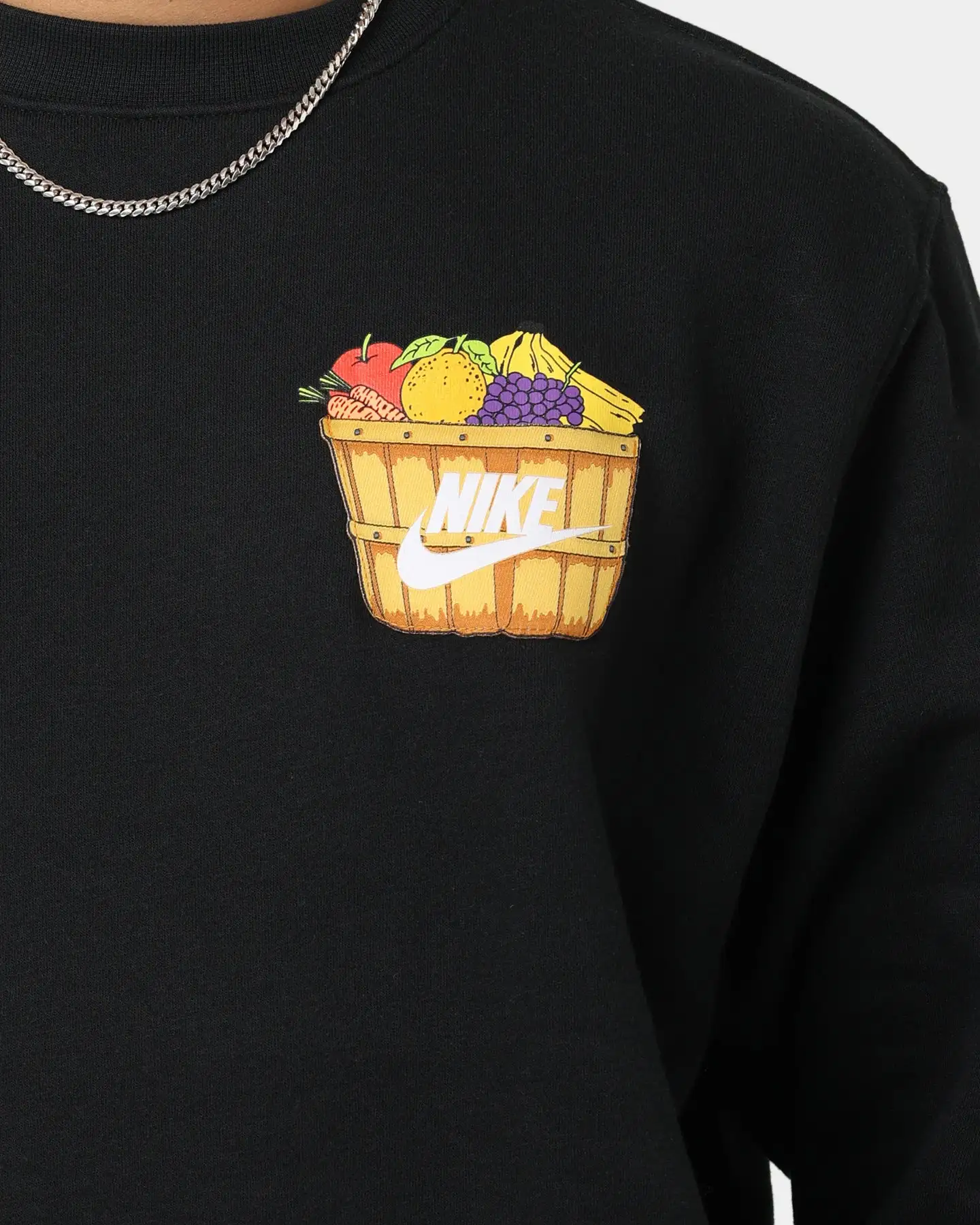 Nike Soft Fleece Crewneck Black - Image 3