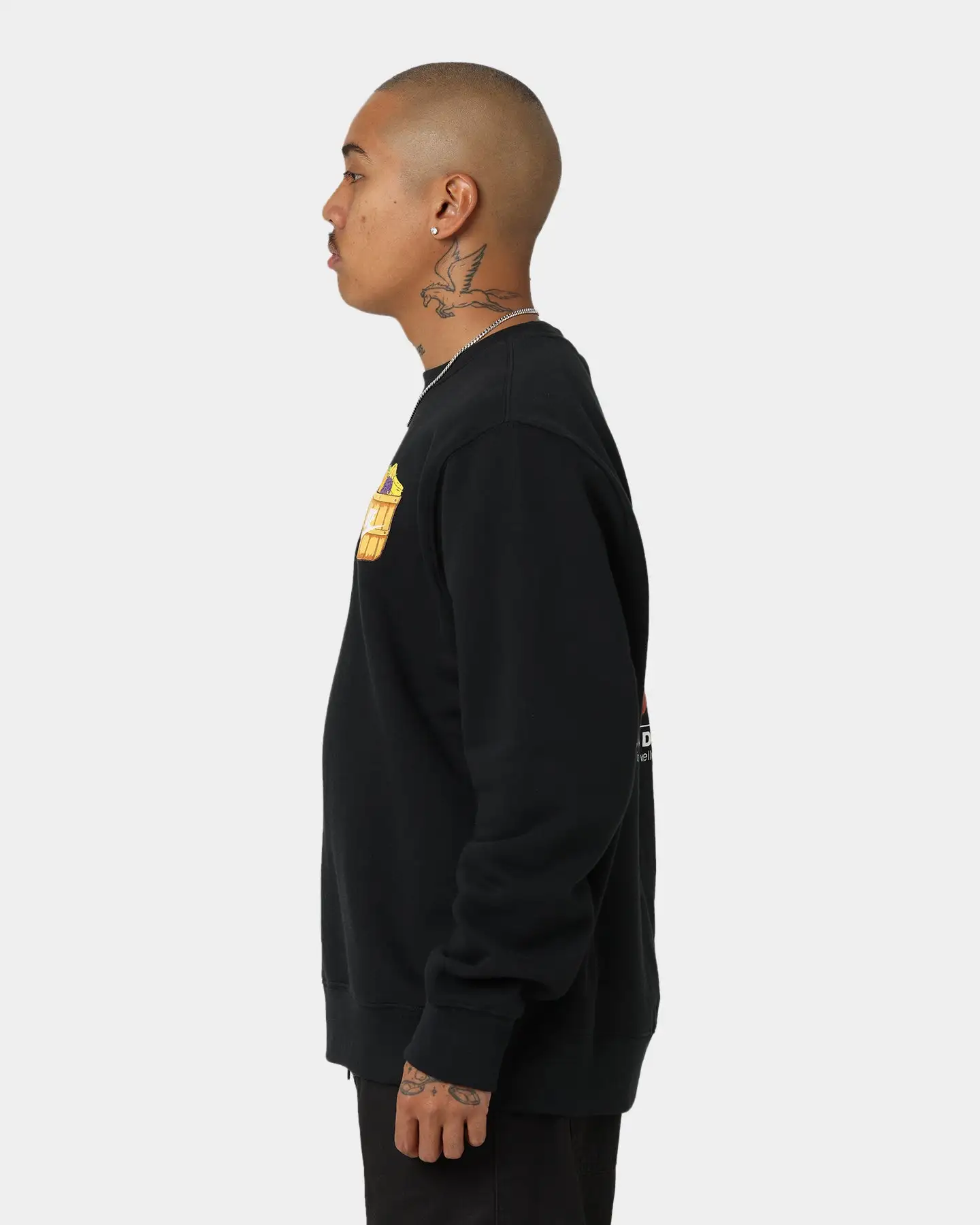 Nike Soft Fleece Crewneck Black - Image 6