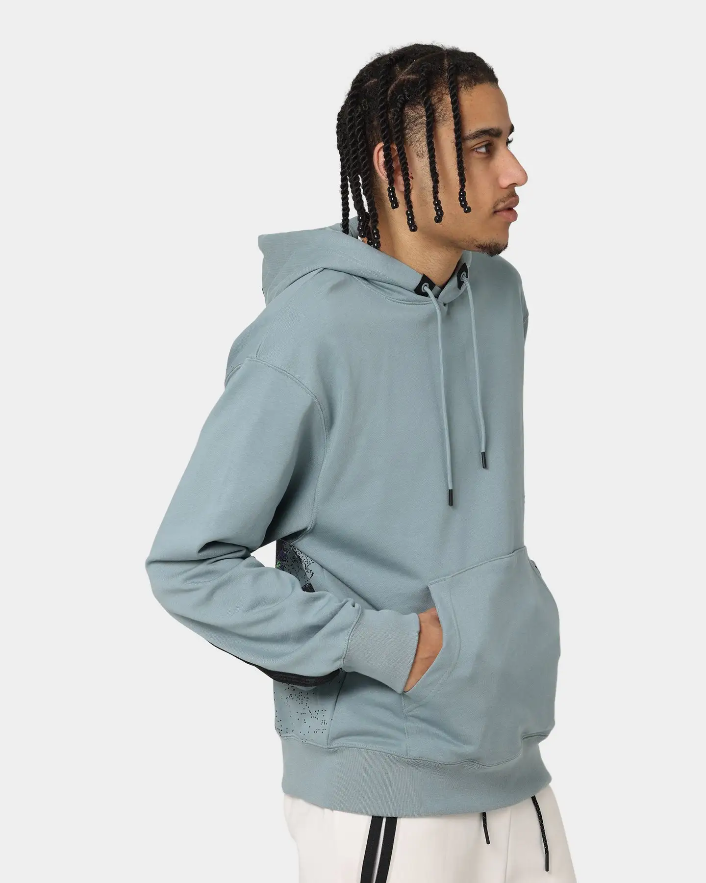 Jordan Jordan 23 Engineered Statement Fleece Pullover Hoodie Aviator Grey - Image 6