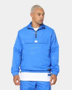 BEEN TRILL BEENTRILL Perplex Windbreaker Jacket Cobalt Blue