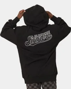 Black Scale Sinners Warm Up Hoodie Black