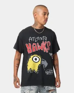 After School Special Atlanta Hawks T-Shirt Black Wash