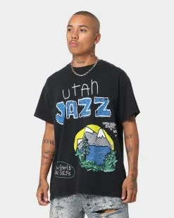 After School Special Utah Jazz T-Shirt Black Wash