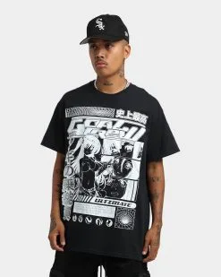 Goat Crew Original Anime Vintage T-Shirt Off Black
