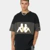 Kappa Authentic Frik T-Shirt Black/Gold