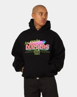 New Era Los Angeles Dodgers Retro Arcade Hoodie Black