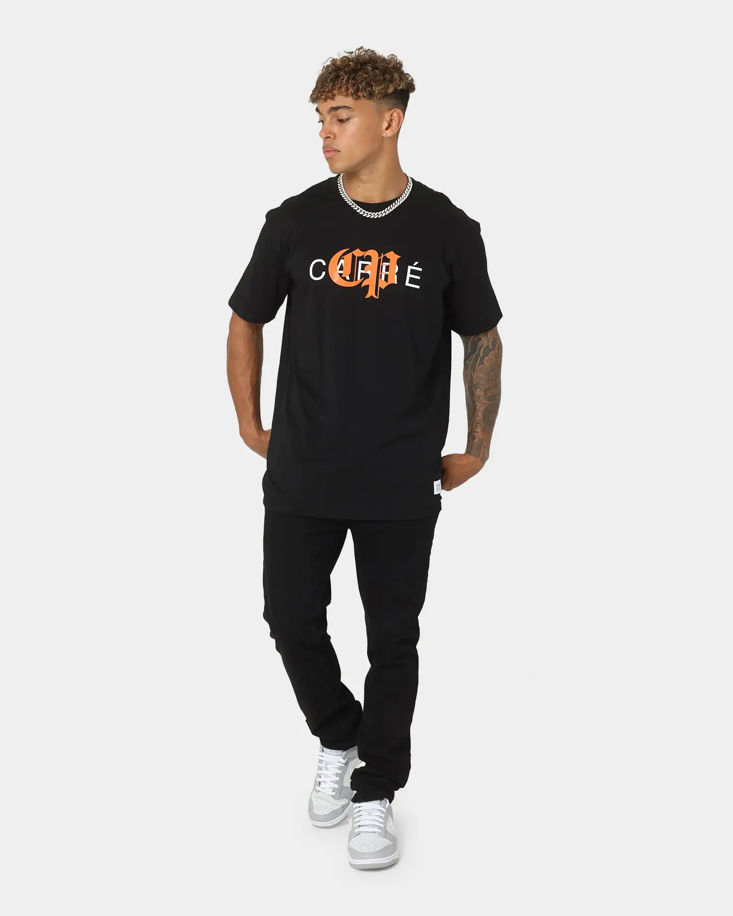 Carre Carre-Cp Topper CLS Short Sleeve T-Shirt Black - Image 2