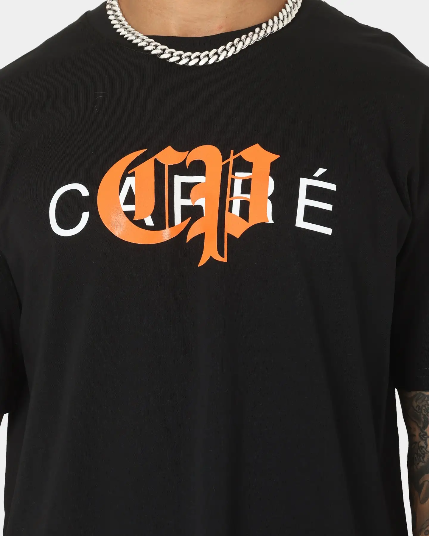 Carre Carre-Cp Topper CLS Short Sleeve T-Shirt Black - Image 3