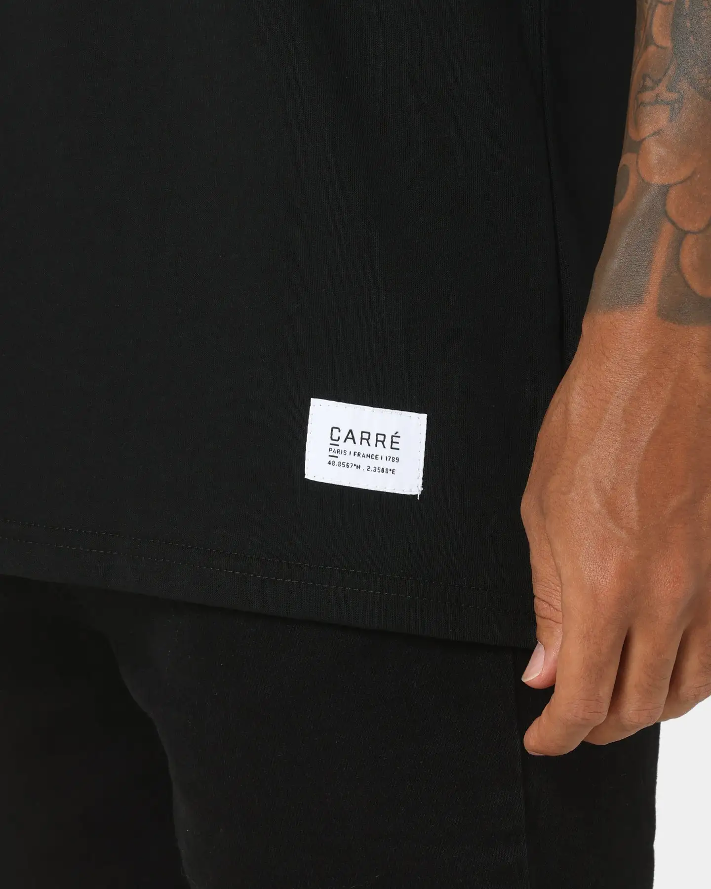 Carre Carre-Cp Topper CLS Short Sleeve T-Shirt Black - Image 7