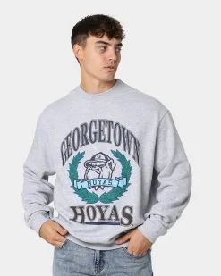 NATIONAL COLLEGIATE ATHLETIC ASSC National Collegiate Athletic Association Georgetown Hoyas Vintage Mascot Crewneck Vintage Marle