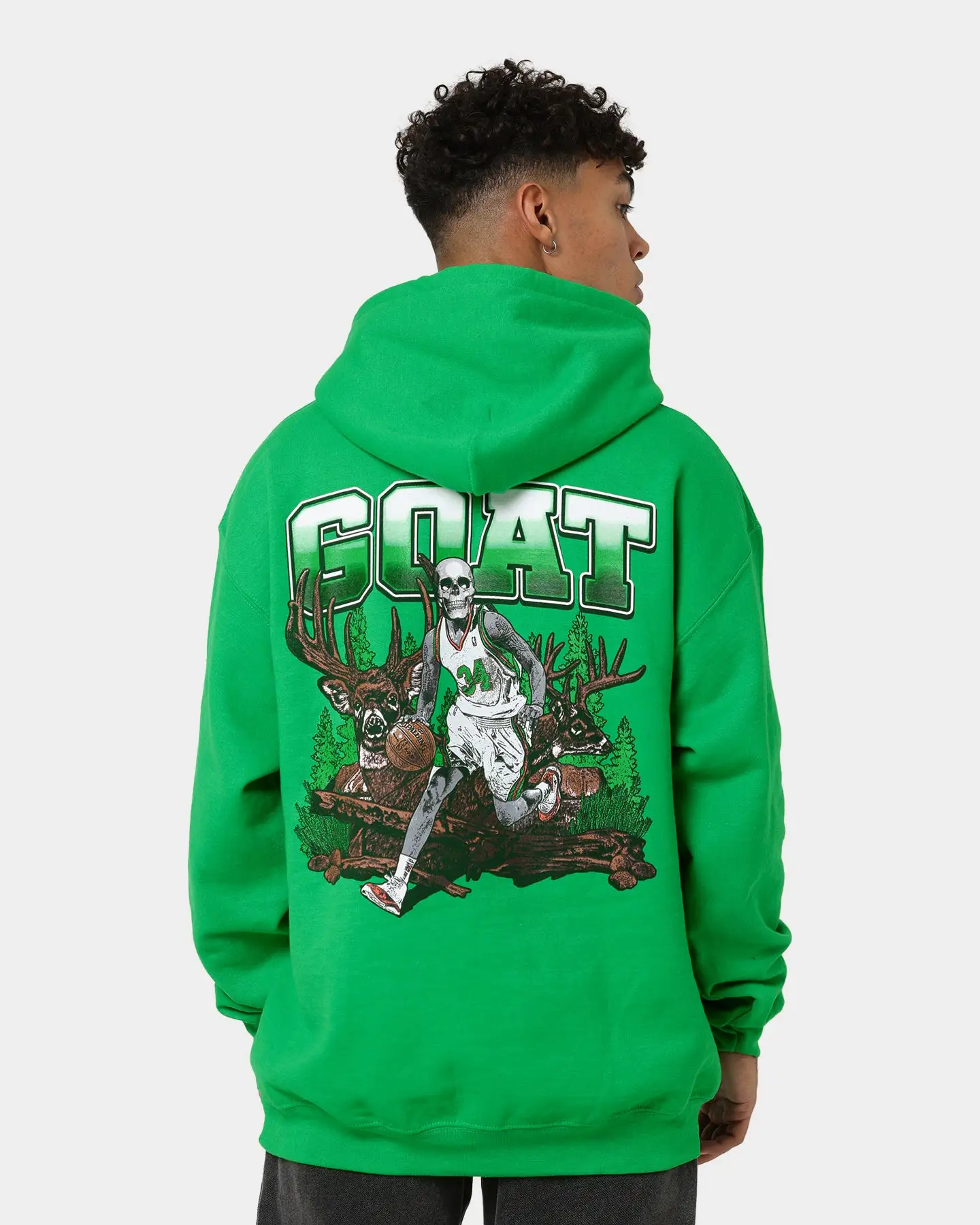 Goat Crew Buck Hunter Hoodie Black