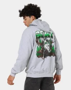 Goat Crew Buck Hunter Hoodie Grey