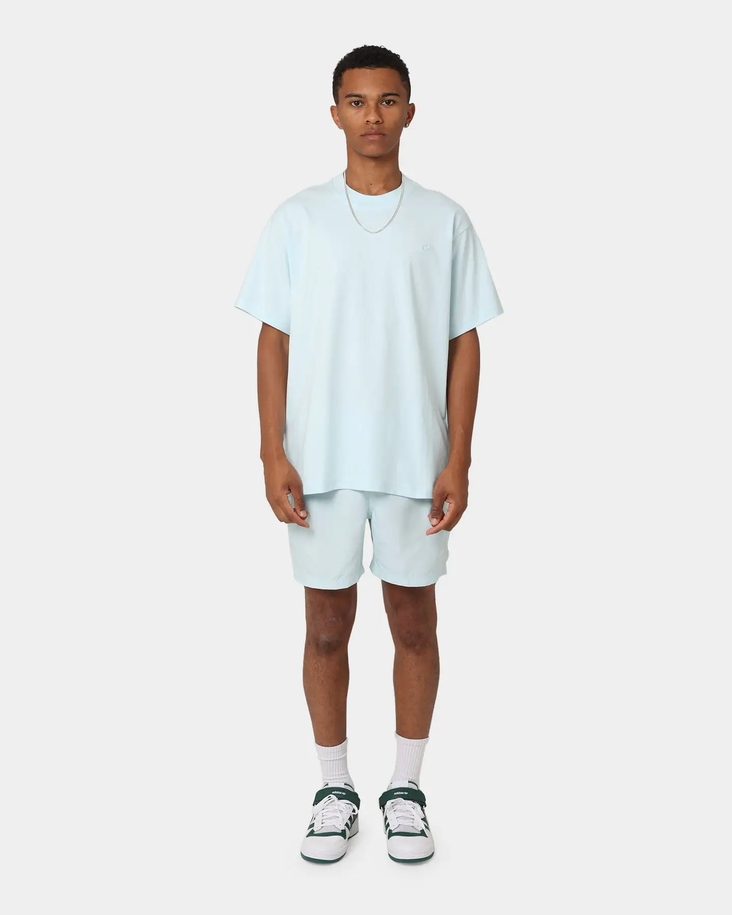 Adidas Adicolor Essentials Trefoil Swim Shorts Almost Blue - Image 2