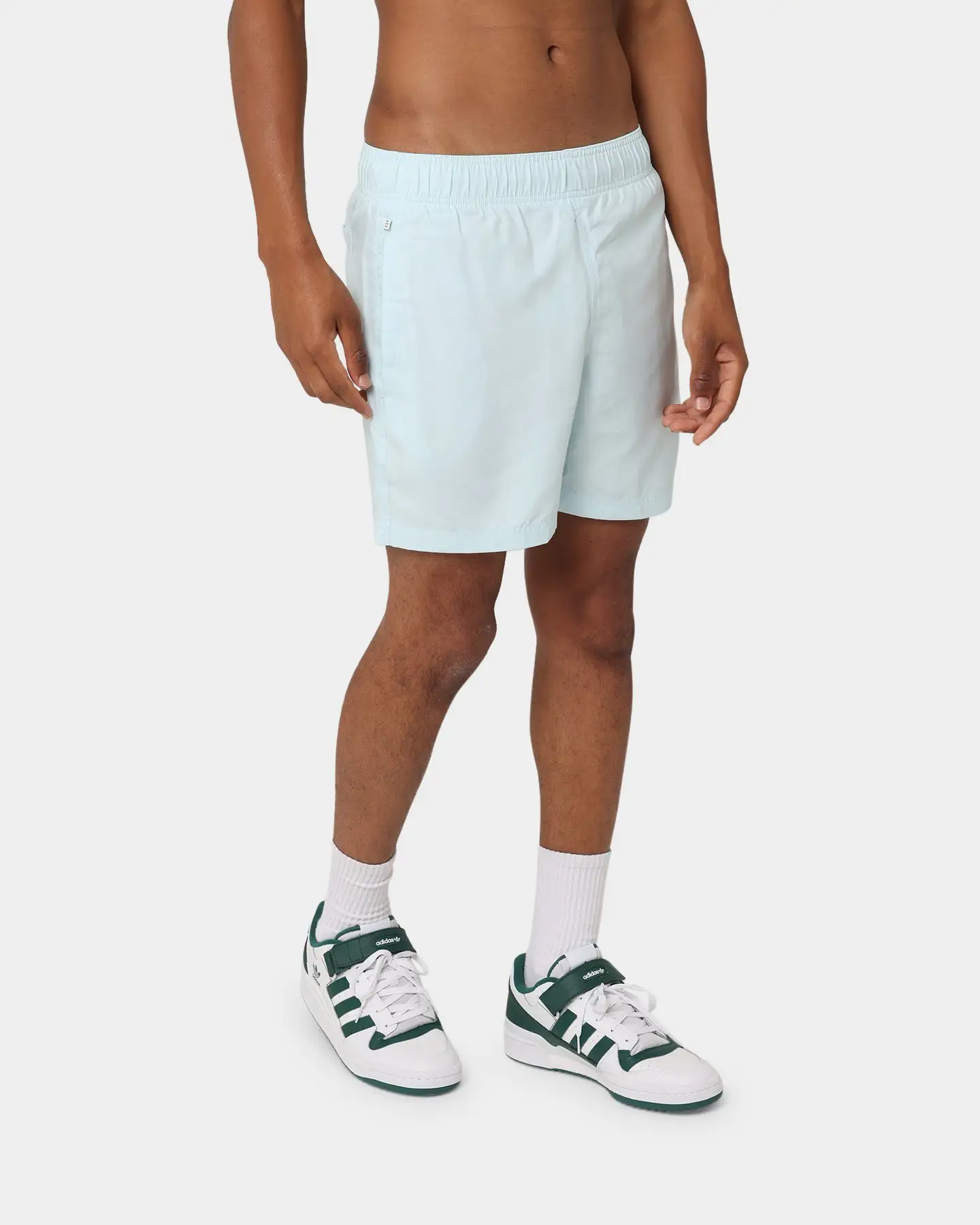 Adidas Adicolor Essentials Trefoil Swim Shorts Almost Blue - Image 5