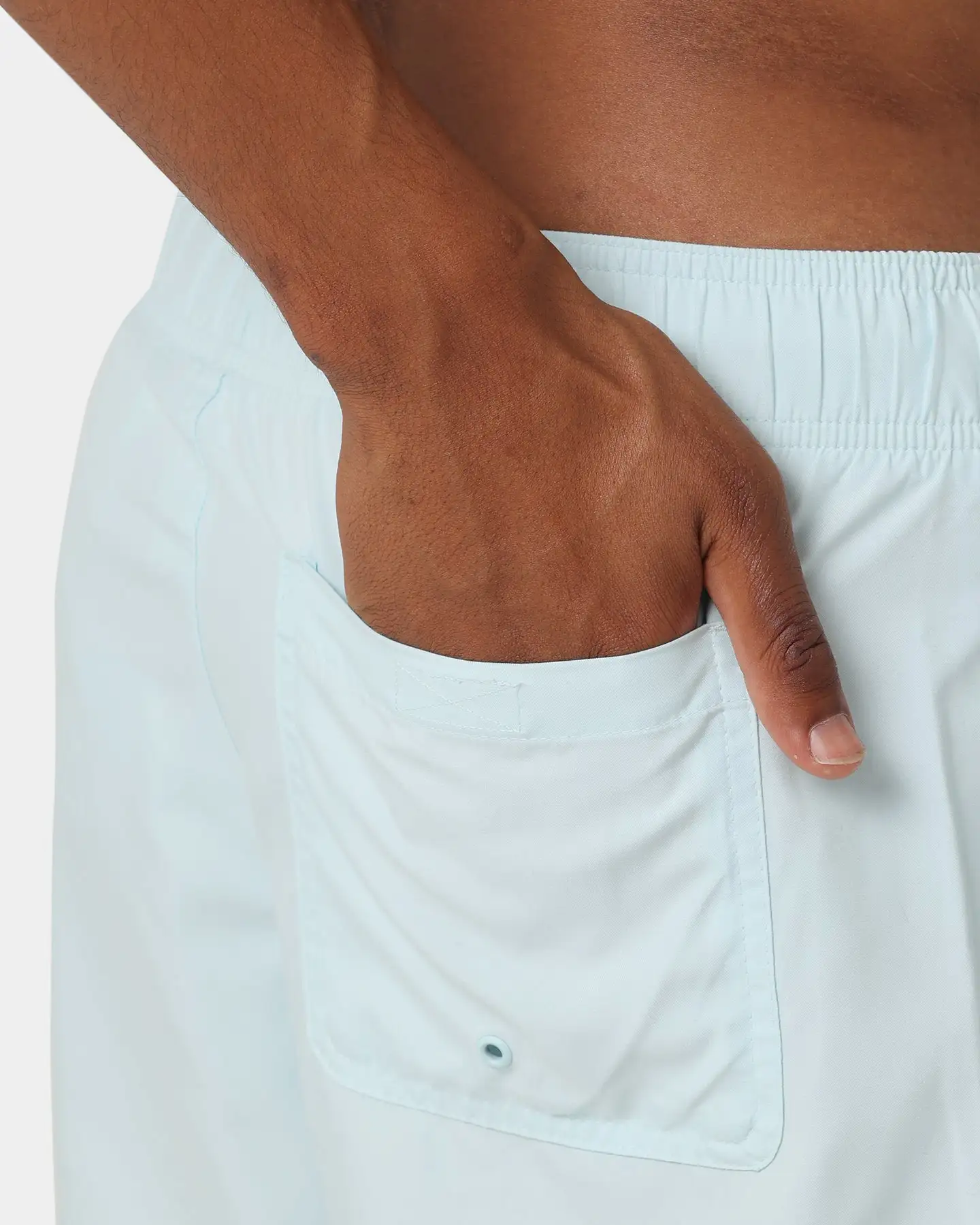 Adidas Adicolor Essentials Trefoil Swim Shorts Almost Blue - Image 9