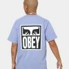 OBEY Eyes Icon 2 T-Shirt Iris Flower