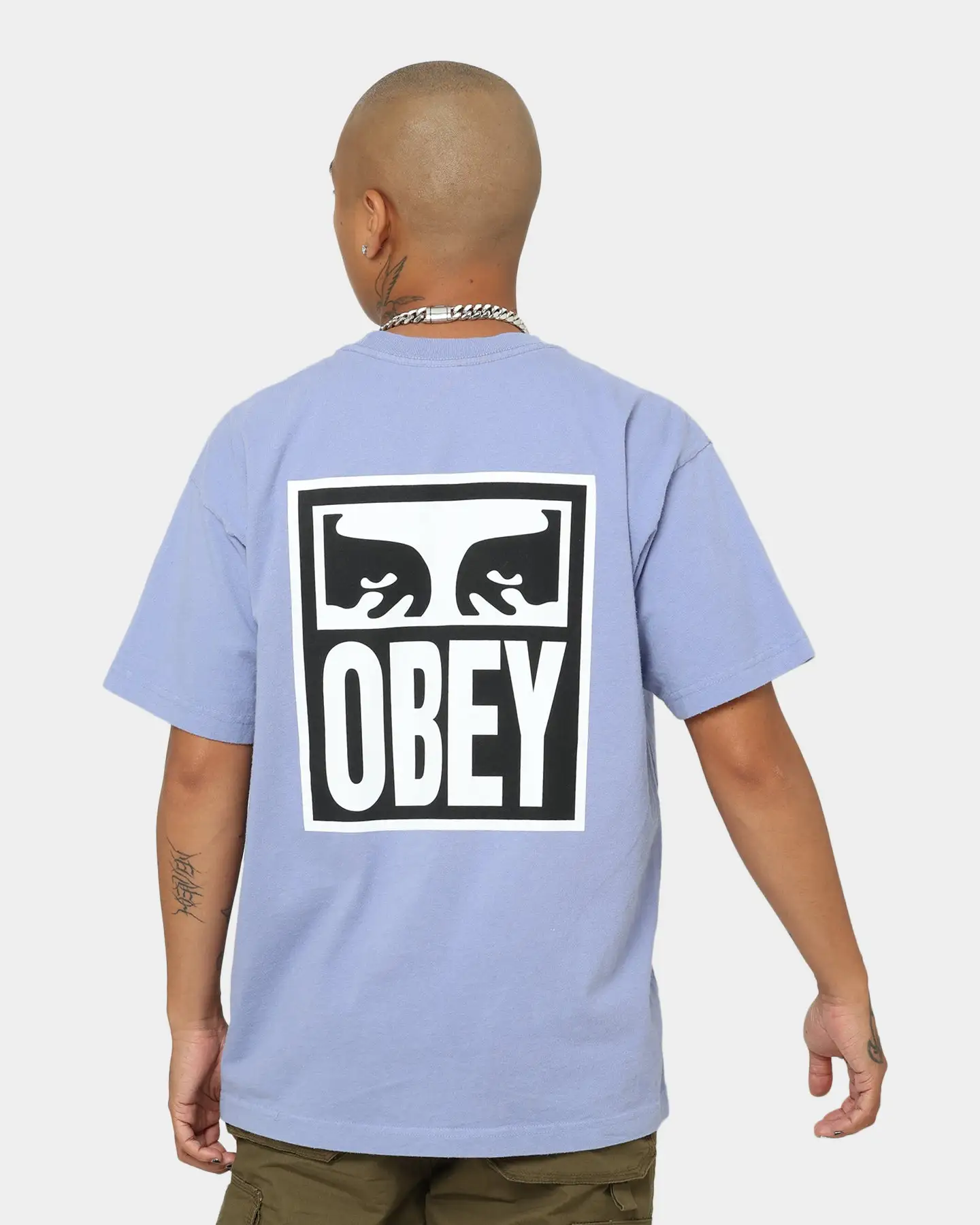 OBEY Eyes Icon 2 T-Shirt Iris Flower