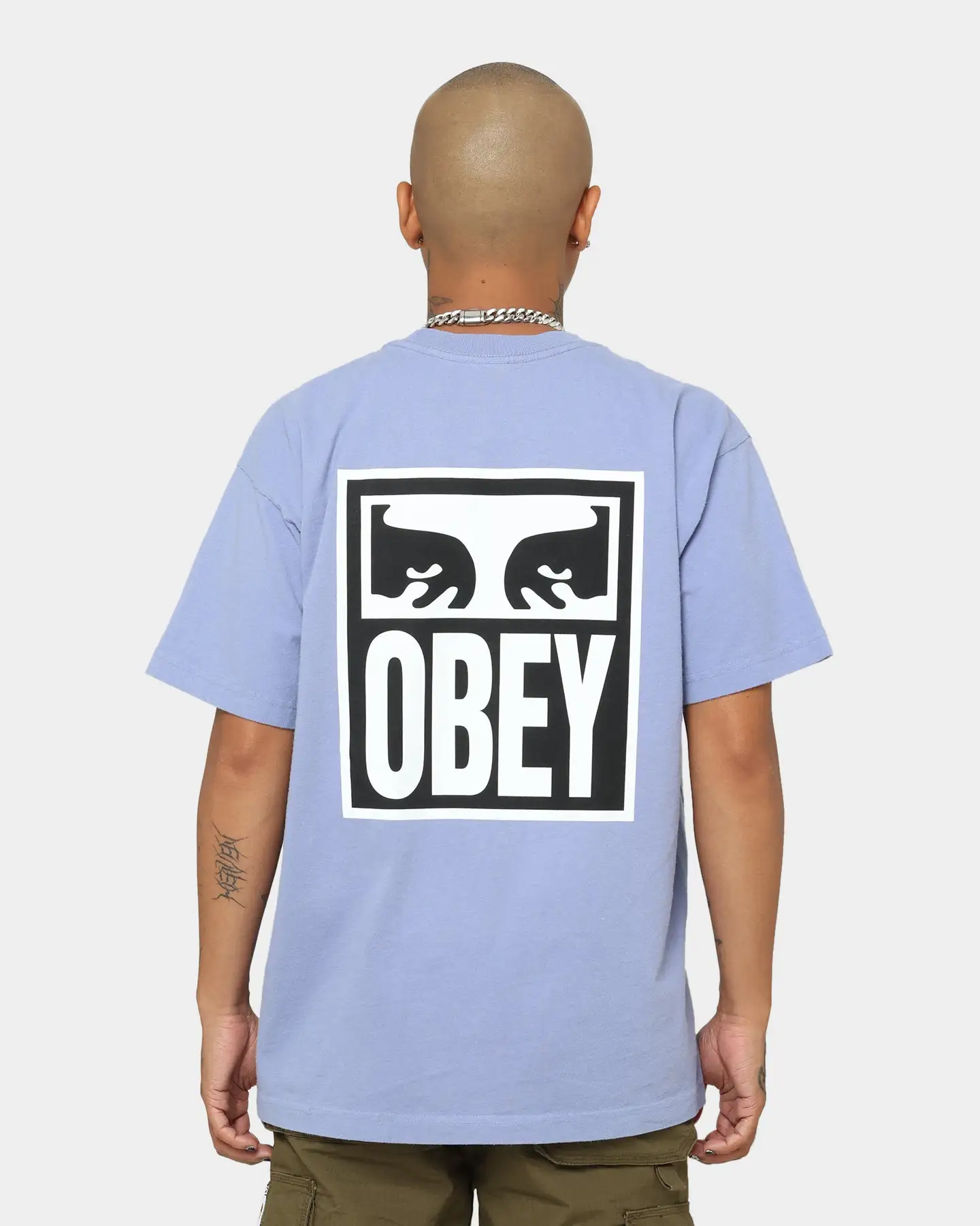 OBEY Eyes Icon 2 T-Shirt Iris Flower - Image 5