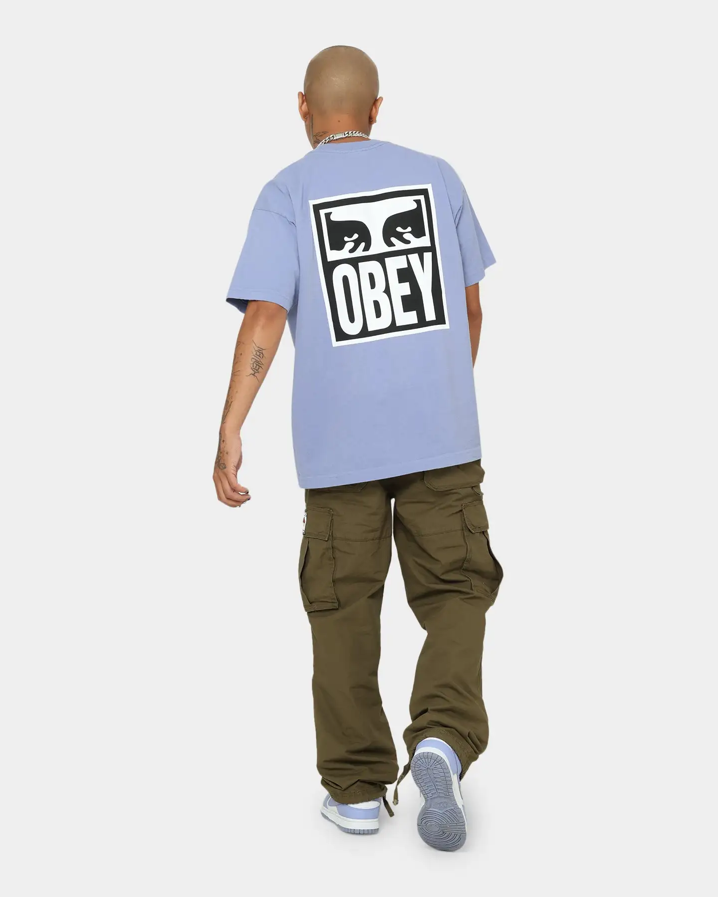 OBEY Eyes Icon 2 T-Shirt Iris Flower - Image 6