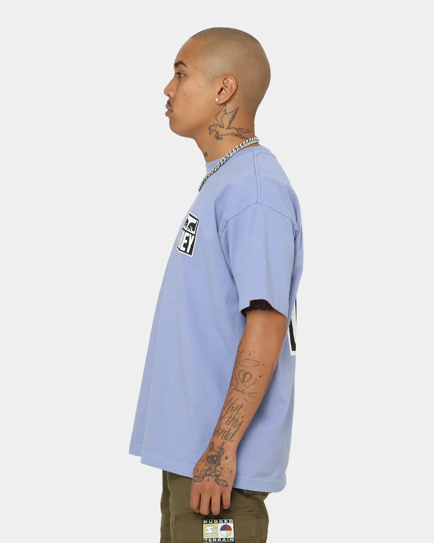 OBEY Eyes Icon 2 T-Shirt Iris Flower - Image 8